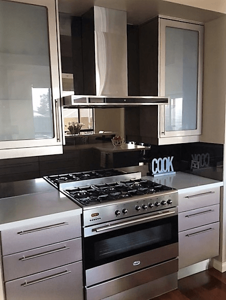 Bronze Mirror Splashback
